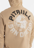 Men's zip-up hoodie DOG SD - Light Sand