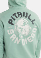 Men's zip-up hoodie DOG SD - Mint