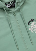 Men's zip-up hoodie DOG SD - Mint