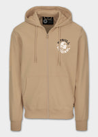 Men's zip-up hoodie DOG SD - Light Sand