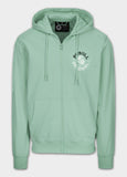 Men's zip-up hoodie DOG SD - Mint