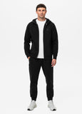 Men's hooded jacket DOGWOOD - Black