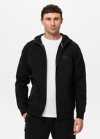 Men's hooded jacket DOGWOOD - Black