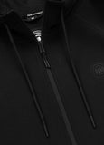 Men's hooded jacket DOGWOOD - Black