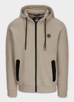 Men's hooded jacket DOGWOOD - Dark Sand