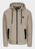 Men's hooded jacket DOGWOOD - Dark Sand