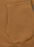 Men's Hooded Jacket Washed MULTISPORT - Honey Yellow