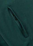 Men's Pique Rockey Hooded Jacket - Dark Green