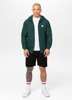 Men's Pique Rockey Hooded Jacket - Dark Green