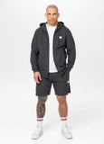 Men's Pique Rockey Hooded Jacket - Graphite