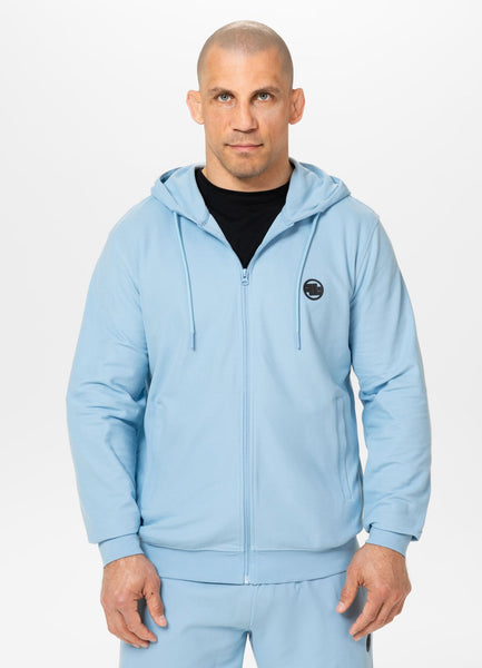 Herren Kapuzenjacke Pique Rockey - Hellblau
