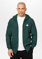 Men's Pique Rockey Hooded Jacket - Dark Green