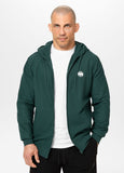 Men's Pique Rockey Hooded Jacket - Dark Green