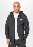 Men's Pique Rockey Hooded Jacket - Graphite