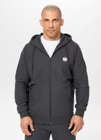 Men's Pique Rockey Hooded Jacket - Graphite
