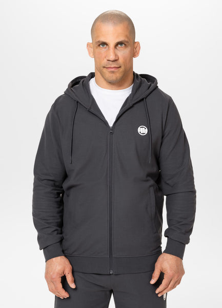 Men's Pique Rockey Hooded Jacket - Graphite