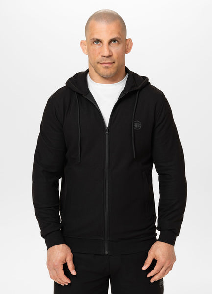 Herren Kapuzenjacke Pique Rockey - Schwarz