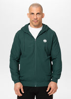 Men's Pique Rockey Hooded Jacket - Dark Green