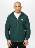 Men's Pique Rockey Hooded Jacket - Dark Green