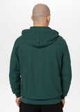 Men's Pique Rockey Hooded Jacket - Dark Green