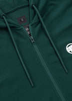 Men's Pique Rockey Hooded Jacket - Dark Green