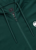 Men's Pique Rockey Hooded Jacket - Dark Green