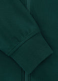Men's Pique Rockey Hooded Jacket - Dark Green