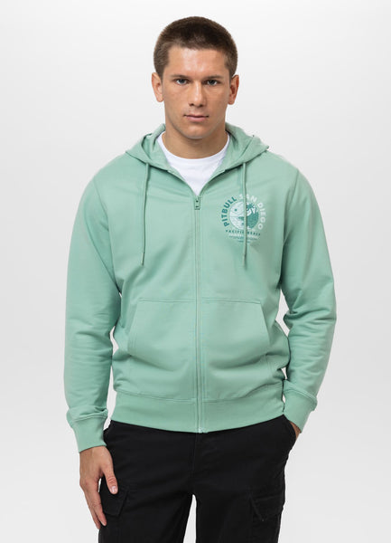 Men's hoodie PLANET SURF - Mint