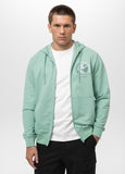 Men's hoodie PLANET SURF - Mint