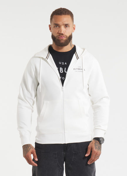 Men's hooded jacket SAMPSON - Off-white
