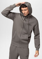 Men's hooded jacket SAMPSON - light brown