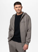 Men's hooded jacket SAMPSON - light brown
