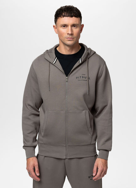 Men's hooded jacket SAMPSON - light brown