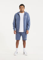 Men's hooded jacket SAMPSON - light blue