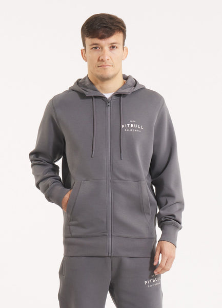 Men's hooded jacket SAMPSON - Graphite