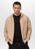 Herren Kapuzenjacke TAPE NUGGET - Heller Sand