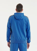 Men's hooded jacket TAPE NUGGET - Electric blue