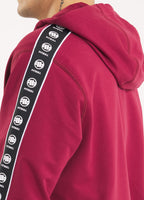 Men's Hooded Jacket TAPE NUGGET - Burgundy