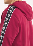 Men's Hooded Jacket TAPE NUGGET - Burgundy