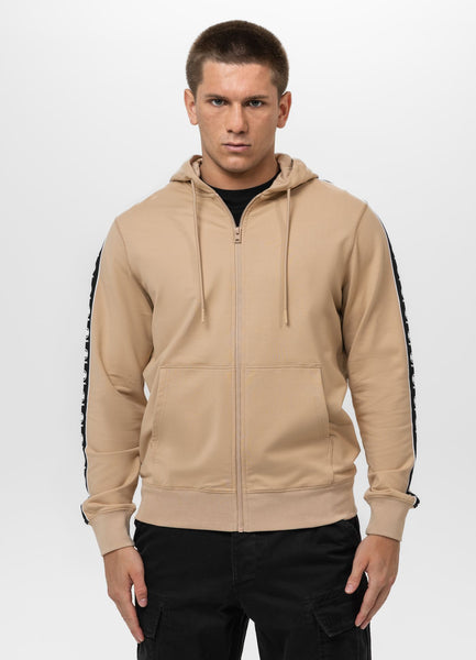 Herren Kapuzenjacke TAPE NUGGET - Heller Sand