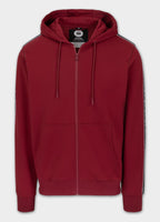 Men's Hooded Jacket TAPE NUGGET - Burgundy