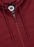 Men's Hooded Jacket TAPE NUGGET - Burgundy