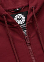 Men's Hooded Jacket TAPE NUGGET - Burgundy
