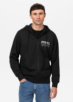 Men's TROUBLEMAKER zip-up hoodie - Black