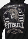 Men's TROUBLEMAKER zip-up hoodie - Black