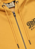 Herren Kapuzenjacke Washed VINTAGE BJJ - Gelb