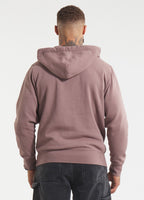 Herren Kapuzenjacke Washed Lancaster II - Burgunder