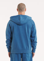 Men's Hooded Jacket Washed Lancaster II - Dark Blue