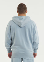 Herren Kapuzenjacke Washed Lancaster II - Hellblau