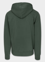 Men's Hooded Jacket Washed Lancaster II - Dark Green